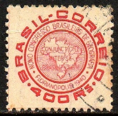 Brasil C 0151 Congresso de Geografia 1940 U (a)