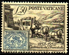 15165 Vaticano 173 Diligência Postal NNN