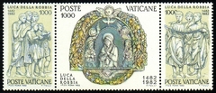 15173 Vaticano 728/30 Esculturas NNN