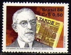 Brasil C 1526 Simões Filho Jornalista 1986 NNN
