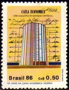 Brasil C 1529 CEF Caixa Econômica Federal 1986 NNN