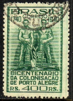 Brasil C 0156 Colonização de Porto Alegre 1940 U (a)