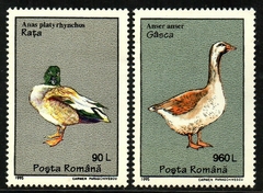 16010 Romênia 4269 + 4273 Patos NNN