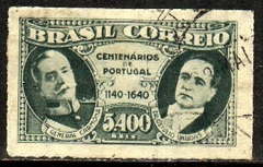 Brasil C 0163 Independência e Restauração de Portugal 1941 U