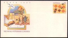 18576 Austrália Envelope Pre-franqueado Veterin rio 1983