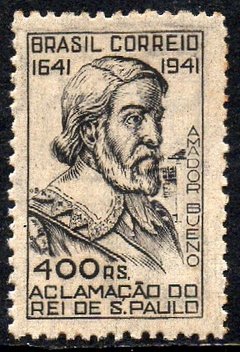 Brasil C 0169 Amador Bueno Rei de São Paulo 1941 NNN