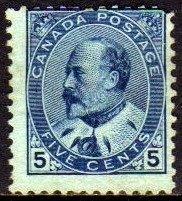 00641 Canada 80 Eduardo VII N