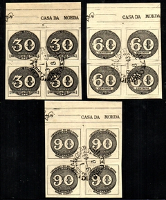 Brasil C 0180/82 Centenário dos Olhos de Boi Quadra com CBC 1943 U (c)