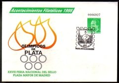 18006 Espanha Envelope Inteiro Feira Selo Postal 1995 U