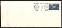 18019 Eua Envelope Fdc 1980 Rotary Club U