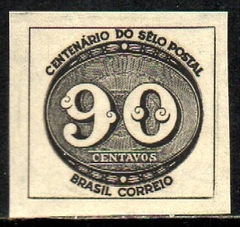 Brasil C 0182 Centenário dos Olhos de Boi 1943 NNN