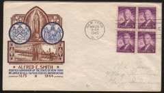 18334 Eua Fdc Alfred E. Smith Político 1945