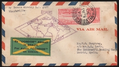 Brasil Zeppelin Z-2 Envelope circulado Via Condor - Zeppelin 1930