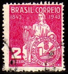 Brasil C 0184 A Instituto dos Advogados Variedade Espada Quebrada 1943 U