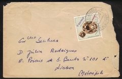 18575 Angola Envelope Circulado Para Portugal 1972