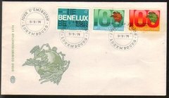 18687 Luxemburgo FDC Benelux e UPU 1974