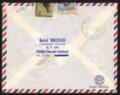 18692 Nova Caledonia Envelope circulado para Livorno Italia Animais e Flores Dentista 1968 - comprar online