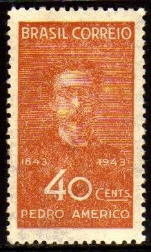 Brasil C 0188 Pedro Américo Pintor 1943 NN
