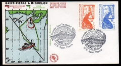 18804 Saint Pierre & Miquelon FDC 480/81 Pesca Peixes U