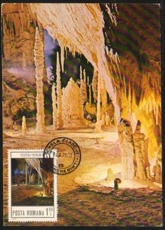 18827 Romenia Máximos Postais Cavernas 1979