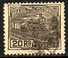 Brasil 190 Vovo Trem Locomotiva Filigrana Horizontal U