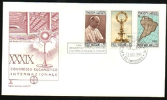 19113 Vaticano FDC 479/81 Congresso Eucarístico