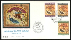 19116 Vaticano FDC 476/78 Natividade