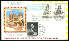 19117 Vaticano FDC 383+393 Santo Sepulcro