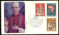 19119 Vaticano FDC 491/93Visita do papa a Uganda