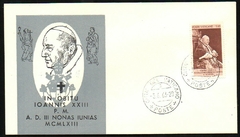 19159 Vaticano FDC 378 Papa João XXIII
