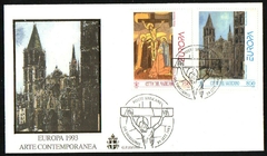 19212 Vaticano FDC 959/60 Tema Europa Arte Sacra