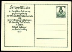 19266 Reich Bilhete Postal Costumes Chapéu Novo