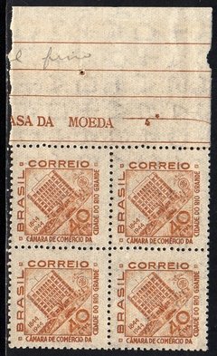 Brasil C 0193 Câmara do Comércio do Rio Grande RS quadra 1944 NNN (b)