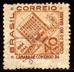 Brasil C 0193 Câmara do Comércio do Rio Grande RS 1944 U