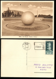 19300 Itália Cartão Postal Foro Mussolini