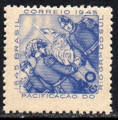 Brasil C 0195 Pacificação do Rio Grande RS Caxias e Canabarro 1945 NNN