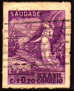 Brasil C 0198B Vitória Papel Tramado Opaco 1945 U (a)