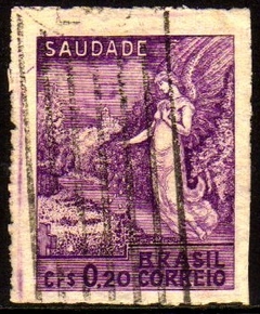 Brasil C 0198B Vitória Papel Tramado Opaco 1945 U (b)