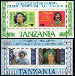 20001 Tanzania Blocos 40A + 40B Rainha Elizabeth NNN