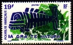 08579 Polinésia Francesa 105 Peixe Proteção Natureza NN