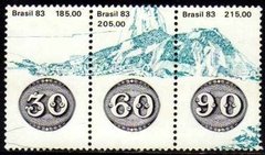 Brasil C 1338/40 Brasiliana Olhos-de-boi 1983 Nnn