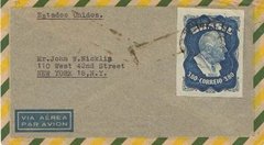 17078 Brasil Envelope Brasil / EUA Presidente Roosevelt 1949