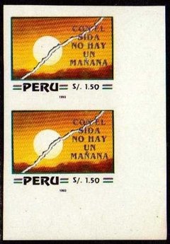 01806 Peru 1009 Luta Contra A Aids Par Sem Picote Nnn