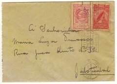 17296 Carta Circulada Via Area Para Jaboticabal 1942