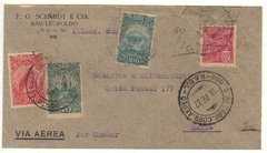 17294 Carta Circulada Via Condor De Rs Para Ba Em 1932