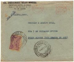 17318 Carta Circulada Area 1§ Congresso Aeron utico 1934