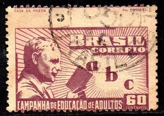 Brasil C 0242 Alfabetização De Adultos Forte Deslocamento U