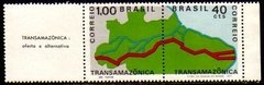 Brasil C 0699/700 Transamazônica Com Legenda 1971 N