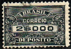 Brasil Depósito D 030 Numeral U (h)