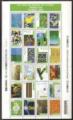 Brasil C-2113/36 Copa Do Mundo De Futebol 1998 Nnn